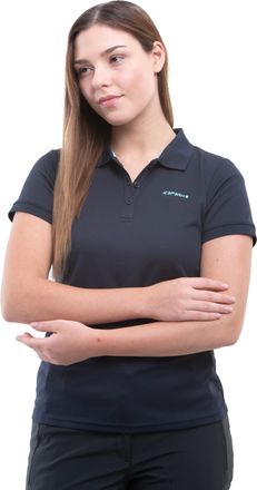 Icepeak Poloshirt ICEPEAK ICEPEAK BAYARD, Damen, Gr. XXL, blau (dunkelblau), Obermaterial: 100% Polyester, Shirts Poloshirt, normaler Hemdkragen, sportlicher 