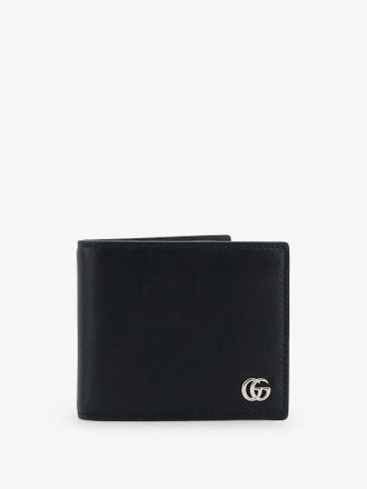 Gucci Portafoglio bi-fold GG Marmont in pelle - GUCCI - gender_Man