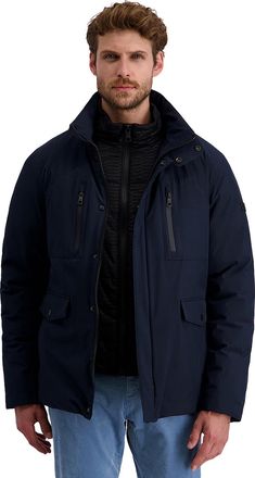 Pierre Cardin winterjas Pierre Cardin donkerblauw