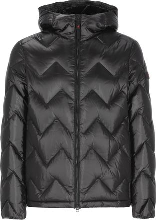 Peuterey Black Honova Chevron Quilted Down Jacket