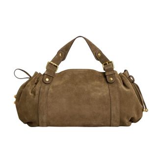 Gerard Darel LE 24H Handtas - Dames - Tassen - Bruin - Maat: ONE Size Zijde