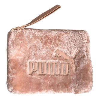 Puma (WMNS) PUMA Furry Pouch Pink 075112-03