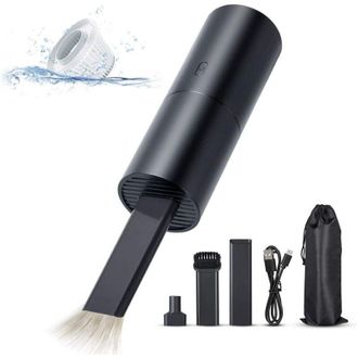 OEM Mini Aspiradora, Aspiradora De Mano Inal&aacute;mbrica, Recargable Por Usb, Potente Ventosa 2 En 1, Port&aacute;til, Aspiradora Ligera Para Coche, Ordenador, Teclad