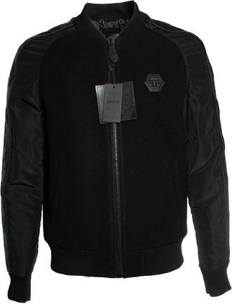 Philipp Plein Philipp Plein, Wool fleece bomber