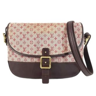 Louis Vuitton Pre-owned Cross Body Bags, female, Beige, Size: ONE SIZE Pre-owned Pochette Shoulder Bag