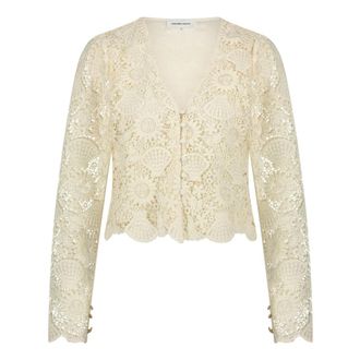 Fab By Fabienne Chapot Fabienne Chapot, Dames, Blouses & Shirts, Beige, Maat: XL