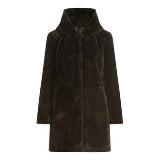 Betty Barclay Faux Fur Shearling Jas - Dames - Jassen - Bruin - L - Polyester - Jassen