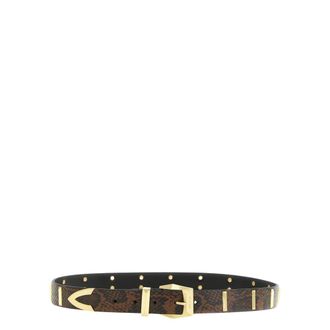 Pinko Pinko, Dames, Accessoires, Bruin, Maat: M Leer