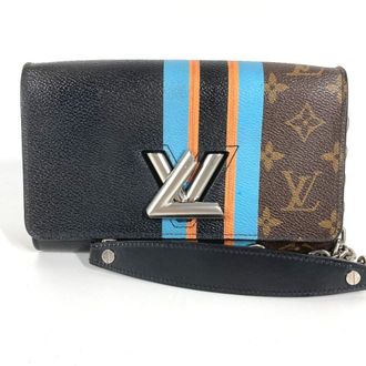 Louis Vuitton Monogram Brown Monogram Chain/Shoulder Wallet (Pre-Owned)