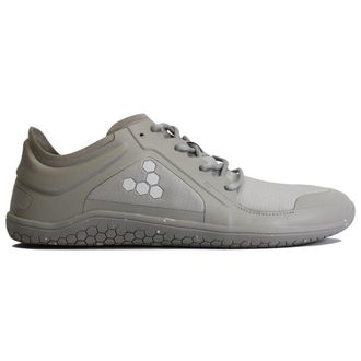 Vivobarefoot Primus Lite III All Weather Textile Synthetic Womens Low Top Trainers - Zinc - Size:UK 3.5