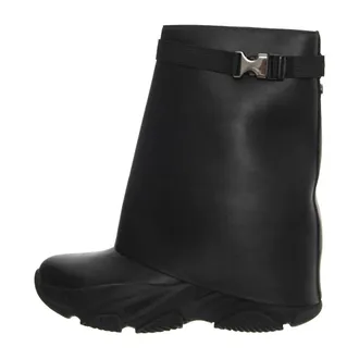 Steve Madden Schoenen, Dames, Zwart, 37 1/2 EU, Leer, Enkellaarsjes