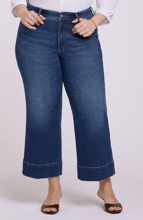 NYDJ Teresa Ankle Wide Leg Jeans in Sunset Villa at Nordstrom, Size 20W