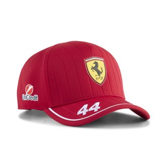 Puma Cappellino da baseball Hamilton Scuderia Ferrari HP, Accessori, Rosso, OSFA