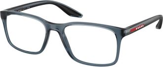 Prada Heren, Accessoires, Blauw, Maat: 54 MM
