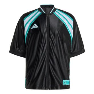 adidas x Mercedes - AMG Petronas Formula One Team Las Vegas Baseball Shirt Black White KG4743