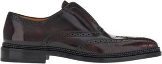 Ferragamo Gaudino Leather Oxford Shoes, Size 7.5 EEE