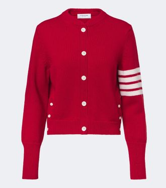 Thom Browne 4-Bar wool cardigan