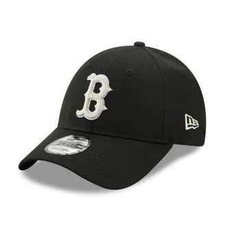 New Era Boston Red Sox Cap MLB Baseball Team Logo 9Forty Adjustable hat Curved Visor Black