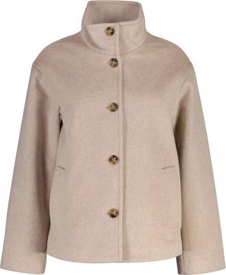 GANT Chaqueta de mezcla de lana - Jackets - Mujer - Beige - XS