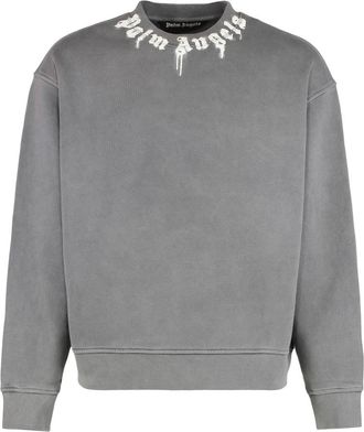 Palm Angels Hombre, Sudaderas, Gris, Talla: L