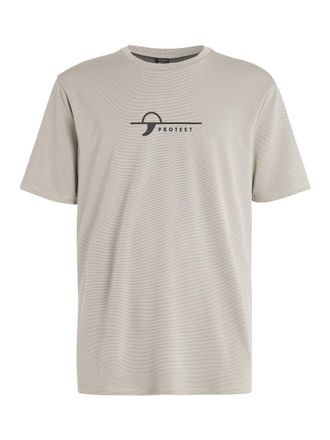 Protest Seamless Shirt PROTEST Surf Shirt PRTLEGUNDI, Herren, Gr. S, weiss (kitsanftes wei&szlig;), Obermaterial: 50% Polyester PES. 50% Synthetik synthetic., Shirt