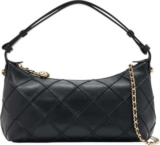 Tory Burch Black Fleming Mini Shoulder Bag