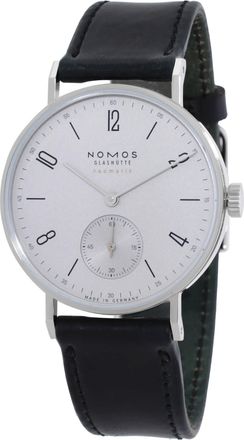 NOMOS Glash&uuml;tte Tangente Neomatik Automatic Rhodium-plated Dial Watch 188