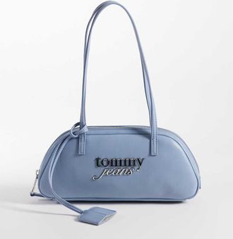 Tommy Jeans Borsa da spalla appariscente azzurra-Blu