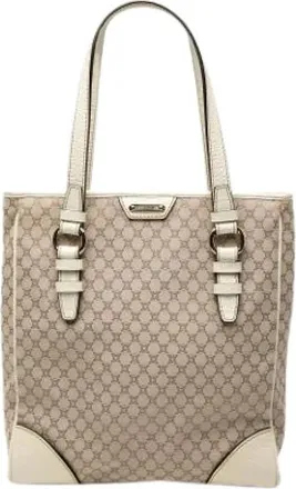 Celine Pre-owned Tote Bags, female, Brown, Size: ONE SIZE Pre-owned Canvas Tote Bag