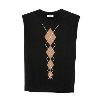 Liu Jo Maglioni a collo rotondo - - Knitwear - Donna - Nero - S