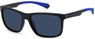 Polaroid PLD 7043/S Polarized 0VK/C3 Mens Sunglasses Black Size 57