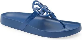 Tory Burch Miller Cloud Lite Flip Flop in Blue Planet at Nordstrom, Size 10