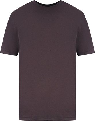 Amiri Mens Amiri Print Logo Brown T-Shirt - Black - Size: 34