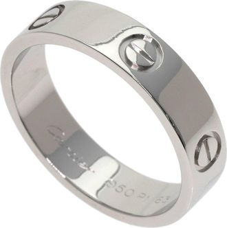 Cartier Platinum 950 Band Ring (Pre-Owned)