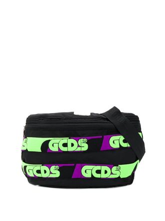GCDS Logo elasticated band belt bag