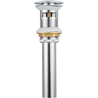 OEM Tap&oacute;n De Desag&uuml;e Emergente De Lat&oacute;n Para Fregadero Con Rebosadero, Dise&ntilde;o De Apertura Por Presi&oacute;n, Para Llenado Y Vaciado, Acabado En Lat&oacute;n Envejecido