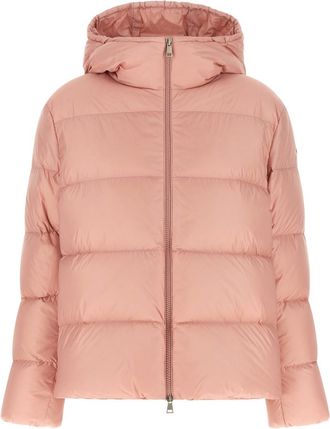 Moncler Pink Quilted Hood Jacket