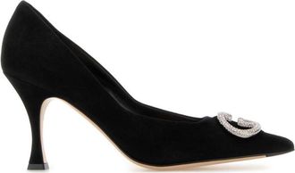 Gucci Black Logo Pumps