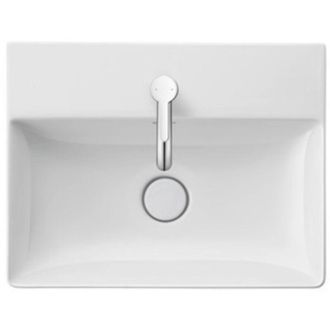 Duravit Duravit - Lavabo Durasquare Compact De 50x40cm, Sin Agujero Para