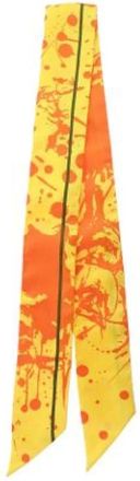 Herm&egrave;s Pre-owned Scarves, female, Yellow, Size: ONE SIZE Pre-owned The Cheval Suprise Twilly Scarf
