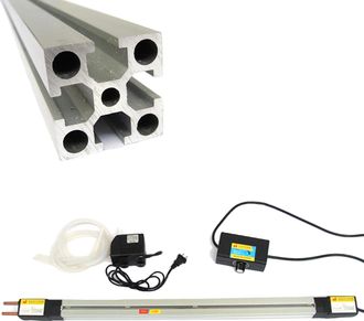 OEM M&aacute;quina Dobladora De Pvc Y Acr&iacute;lico De 1500 W, Control De Temperatura Ajustable, Dise&ntilde;o Port&aacute;til, Longitud De Calentamiento Efectiva De 1220 Mm