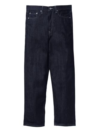 Neighborhood logo-patch jeans - Blue