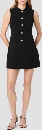 French Connection Azra Sleeveless Minidress in 01-Black at Nordstrom, Size 12