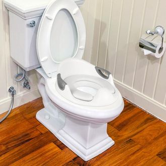 OEM Rehausseur Wc Enfant - Si&egrave;ge Toilette B&eacute;b&eacute; - Compatible Cuves O V U - 35 X 27 X 18 Cm - Blanc - 1 Pi&egrave;ce