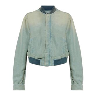 Diesel Bomber Jackets, female, Blue, Size: XS Jacket