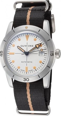 Glycine Womens GL0502 Sea Kraken Watch - Silver - One Size
