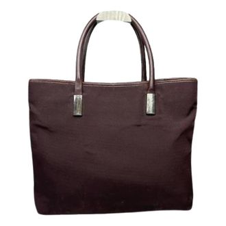 Gucci Pre-owned Tote Bags, female, Purple, Size: ONE SIZE Pre-owned Vintage Tote Bag