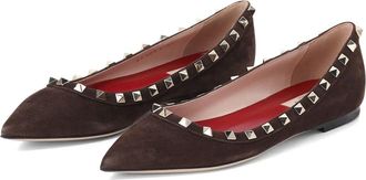 Valentino Bailarinas - Shoes - Mujer - Marr&oacute;n - 37 EU