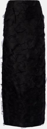 Max Mara Adepto silk maxi skirt