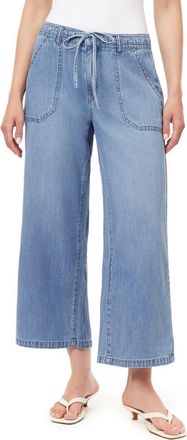 Kensie Drawstring Wide Leg Jeans in Morgan at Nordstrom Rack, Size 10